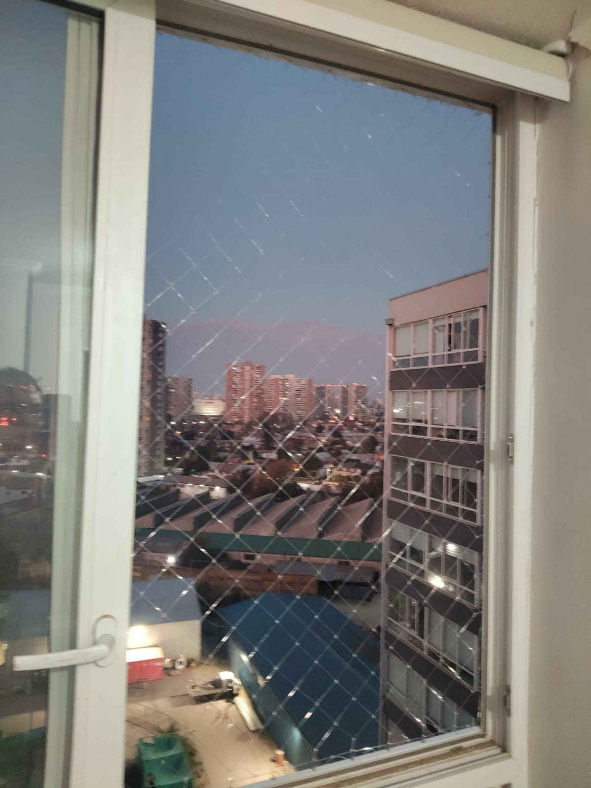 Malla ventana panorámica